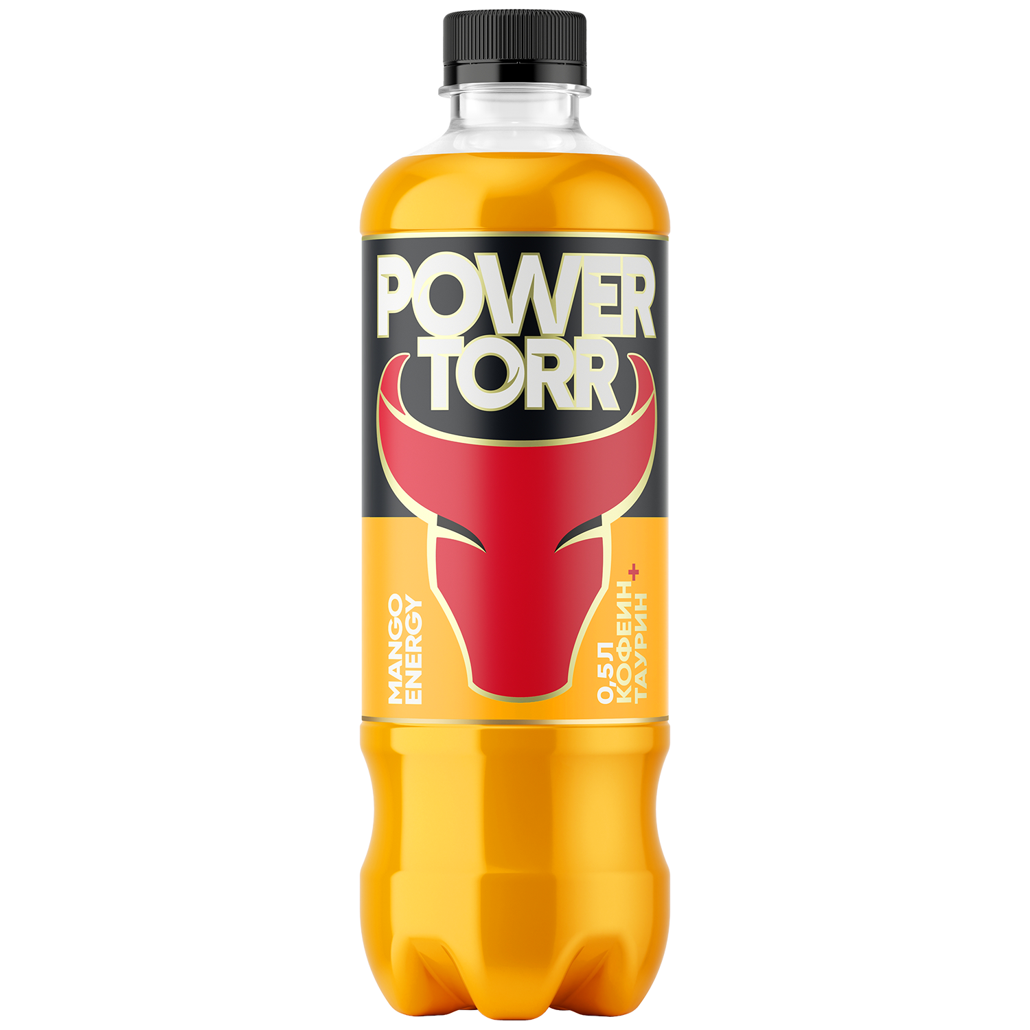 POWER TORR  Манго, 0,5 л, тонизирующий, газированный