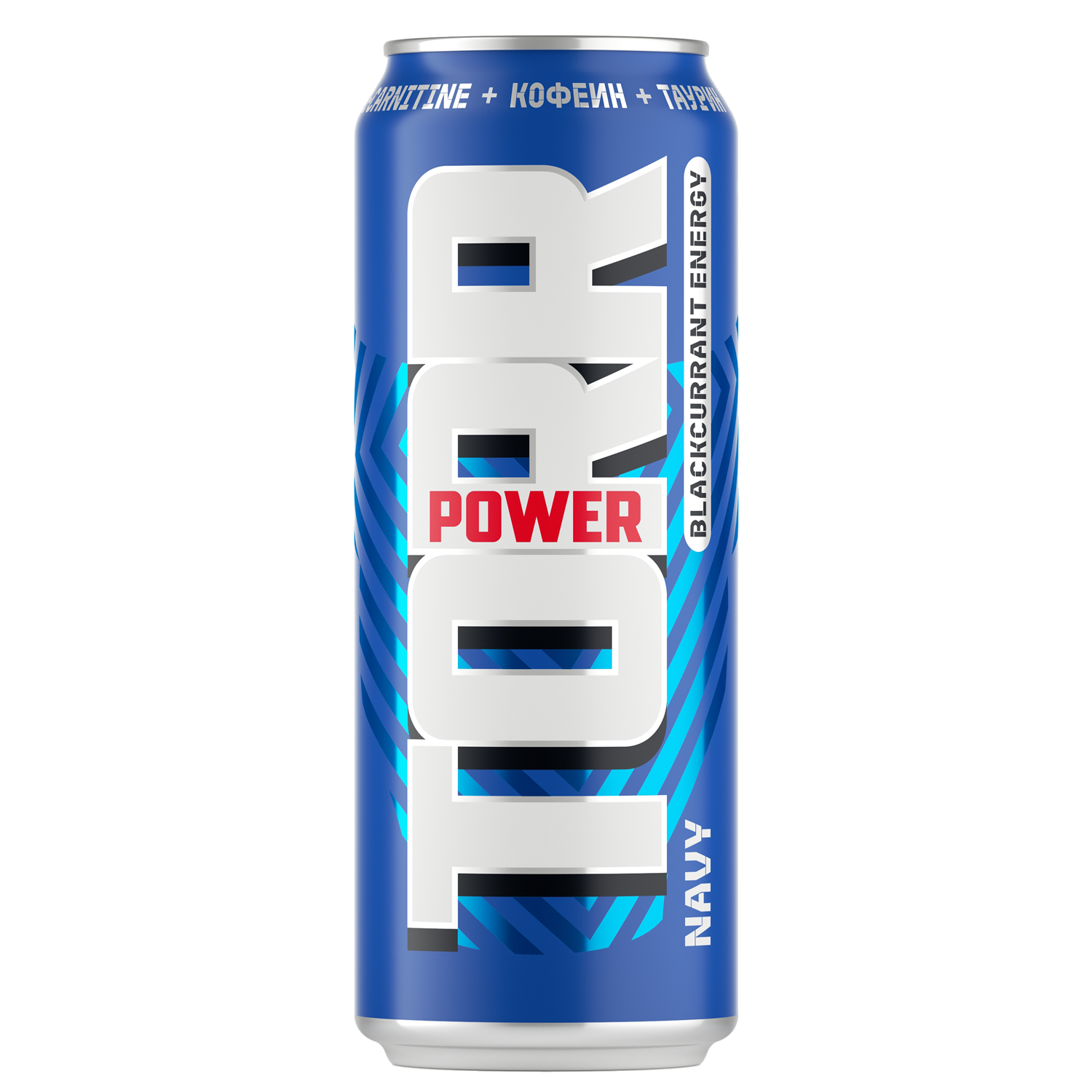 Тонизирующий напиток POWER TORR Чёрная смородина, газированный, 0,45 л