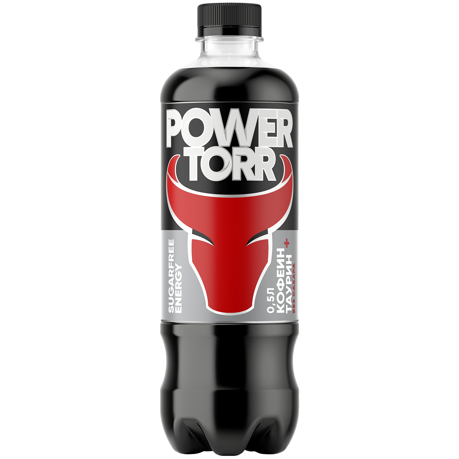 POWER TORR Классический без сахара, 0,5 л, тонизирующий, газированный