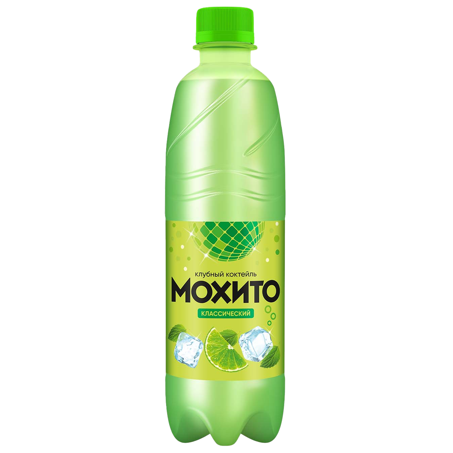 «Клубный коктейль Мохито» Классический, 0,5 л, газированный, безалкогольный