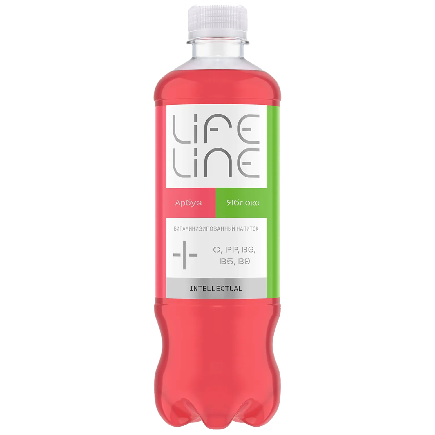 LifeLine с витаминами, Арбуз-яблоко, 0,5 л, без газа