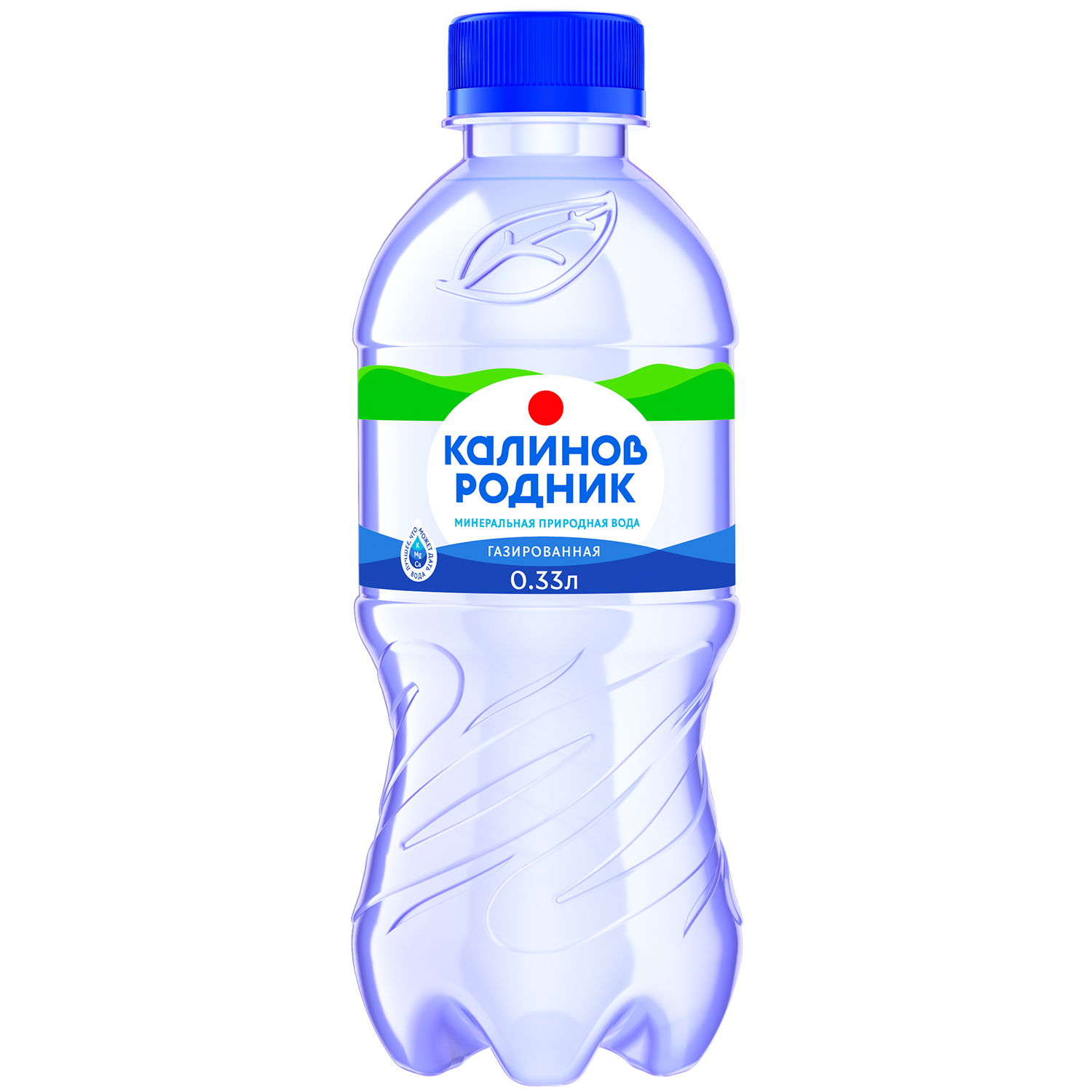 Вода «Калинов Родник», 0,33 л, газированная минеральная